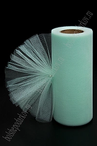 Фатин в шпульках 15 см*25 ярд (SF-603) светло-аквамариновый №47