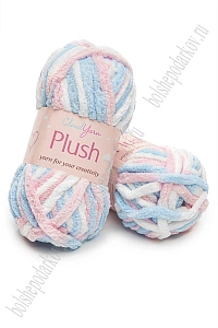 Пряжа "Plush" 50 гр (10 шт) SF-7845, мультиколор №1