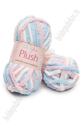 Пряжа &amp;quot;Plush&amp;quot; 50 гр (10 шт) SF-7845, мультиколор №1