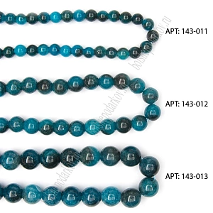 Бусины круглые на нитке 6 мм (SF-7590) апатит