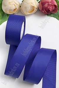 Лента репсовая 4 см*20 ярд (SF-3452) синий №240