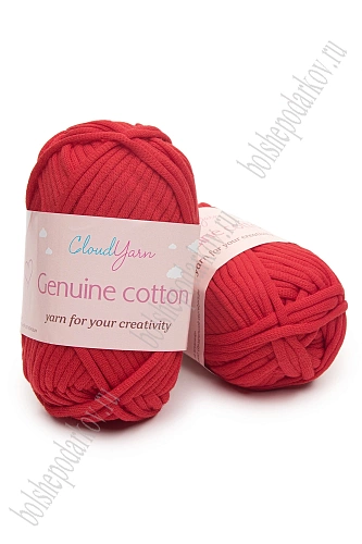 Пряжа &amp;quot;Genuine cotton&amp;quot; 50 гр (10 шт) SF-7844, красный
