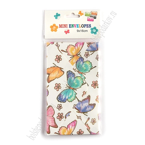 Конверт подарочный 16*9 см (10 шт) SF- 8156, №11