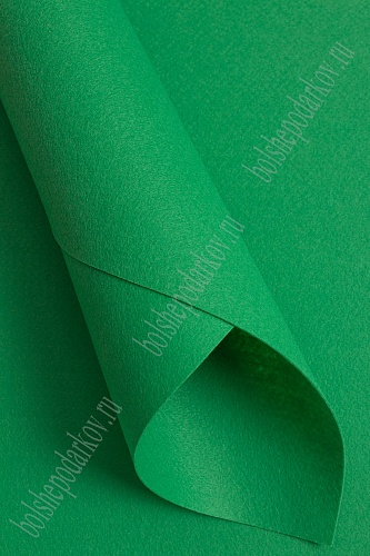 Фетр жесткий 1,2 мм, Корея Solitone 40*55 см (5 шт) зеленый №867