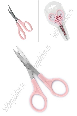 Ножницы с закругленными концами 11,5 см (SF-7761) розовый