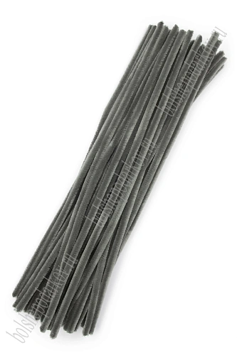 Проволока синельная Premium 100 шт (SF-8095) серый №45