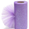 Фатин с блестками  15 см*25 ярд (SF-604) фиолетовый №32