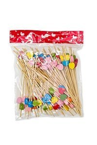 Шпажки бамбуковые 12 см (100 шт) SF-7819, №12