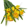 Веточка декоративная 31 см &amp;quot;Нарцисс&amp;quot; (SF-8135) желтый №2