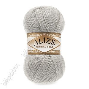 Пряжа &quot;Angora Gold&quot; 100 г*550 м (5 шт) пепельный №652