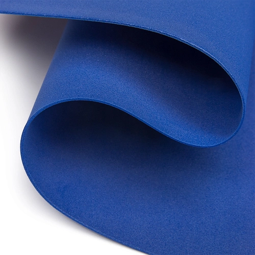 Фоамиран 1 мм, Китай 50*50 см (10 листов) SF-3431, синий