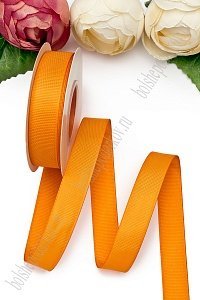 Лента репсовая 2 см*20 ярд &quot;1 сорт&quot; (SF-1723) оранжевый №24