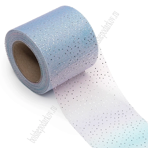 Фатин 5,5 см*15 ярд (SF-6043) радужный №4