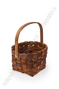 Корзина из секвойи 19*19*11 см (SF-7968) коричневый