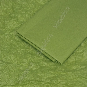 Бумага тишью 50*66 см (10 листов) SF-914, фисташковый №384