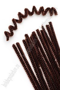 Проволока синельная 100 шт (SF-3311) шоколадный