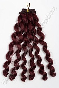 Фурнитура "Трессы для кукол Premium" 19 см; 29 гр (SF-2856) кудри №35