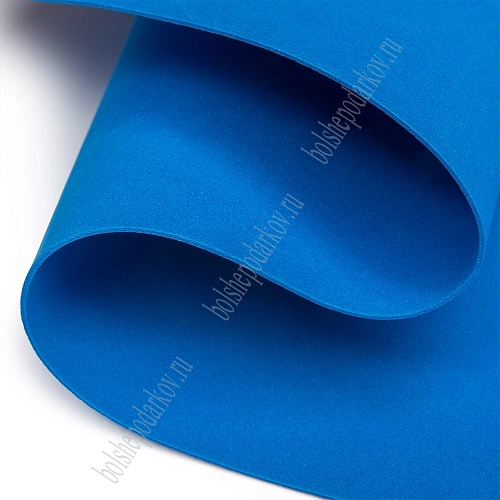 Фоамиран 1 мм, Китай 50*50 см (10 листов) SF-3431, синий №1059