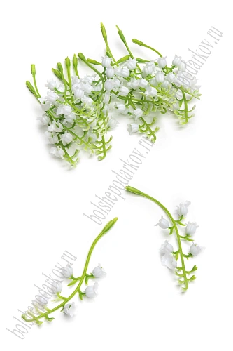 Веточка &amp;quot;Ландыш&amp;quot; 10 см (50 шт) SF-8236