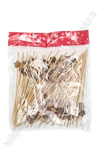 Шпажки бамбуковые 12 см (100 шт) SF-7819, №14