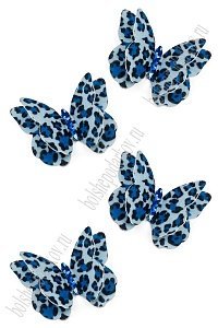 Лазерная вырубка из фетра "Бабочка" 5 см (10 шт) №19 несклеенная