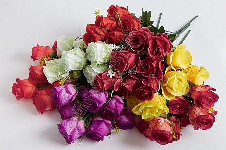 Букет цветов &quot;Розы&quot; 60 см (SF-5103) в ассортименте