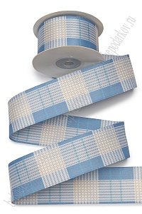 Лента тканевая &quot;Клетка&quot; 4 см*10 ярд (SF-7723) №7