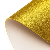 Фоамиран глиттерный самоклеющ. А4 (10 листов) SF-1957, золото №008А