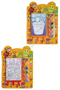 Набор для раскрашивания с мольбертом &quot;Детский&quot; (SF-5563) в ассортименте