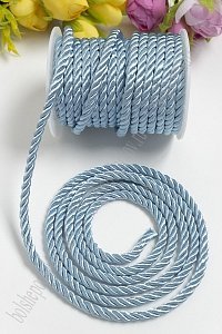 Шнур в бобине  5 мм*10 ярд (SF-3317) светло-голубой №34