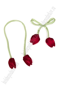 Цветы на ленте "Тюльпаны" (4 шт) SF-8158, №8