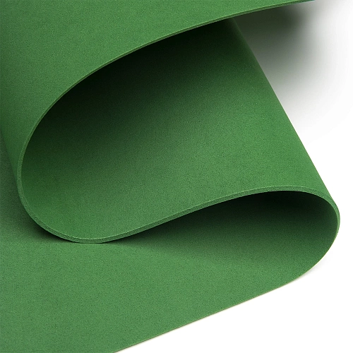 Фоамиран 2 мм, Китай 40*60 см (10 листов) SF-3422, зеленый №1046
