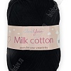 Пряжа &amp;quot;Milk cotton&amp;quot; 50 гр (10 шт) SF-7848, черный