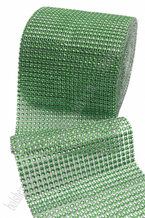 Тесьма-обманка 24 ряда (10 ярд) SF-1399, зеленый №11