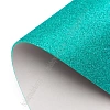 Фоамиран глиттерный самоклеющ. А4 (10 листов) SF-1957, аквамариновый №022