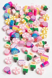Бусины &quot;Сладости&quot; 10 мм (100 шт) SF-7285