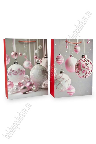 Пакет &amp;quot;Новогодний&amp;quot; 30*41,5*12 см (12 шт) SF-7826, микс №32