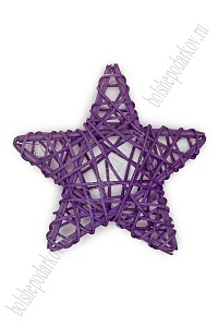 Декор "Звездочка" 13 см, в ассортименте Уценка (плохой прокрас)