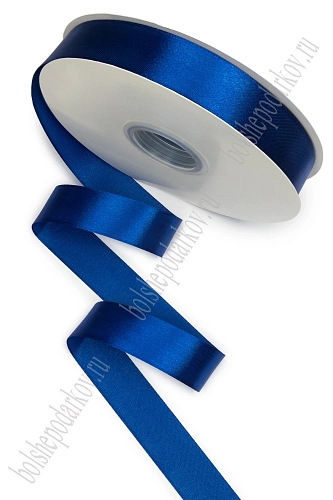 Лента атласная 2,5 см*100 ярд (SF-5925) синий №040