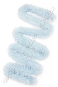 Проволока синельная меховая 1 м (SF-8094) голубой №4