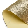 Фоамиран глиттерный 2 мм, 40*60 см Premium (10 листов) SF-3010, светлое золото №2022