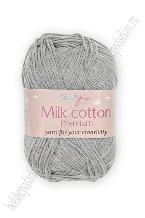 Пряжа &quot;Milk cotton Premium&quot; 50 гр (10 шт) SF-7847, светло-серый 