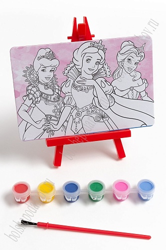 Набор для раскрашивания с мольбертом &amp;quot;Мультик&amp;quot; (SF-5564) в ассортименте