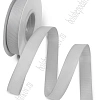 Лента репсовая 1,5 см*20 ярд &amp;quot;1 сорт&amp;quot; (SF-1347) серый №200/0103