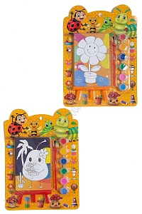 Набор для раскрашивания с мольбертом &quot;Детский&quot; (SF-5563) в ассортименте