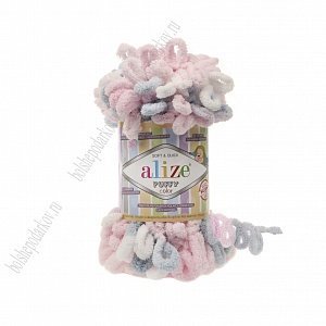 Пряжа &quot;Puffy color&quot; 100г*9м (5 шт) №5864 мультиколор