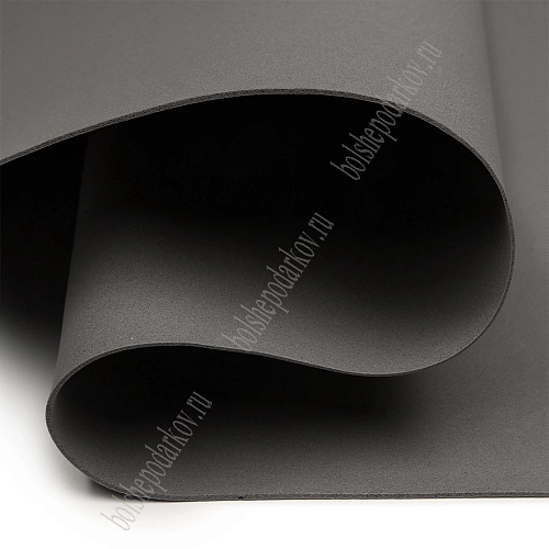 Фоамиран 1 мм, Китай 60*70 см (10 листов) SF-5822, серый №1037