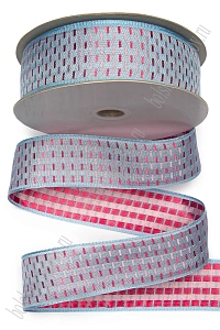 Лента декоративная 3,8 см*25 ярд, 38-529