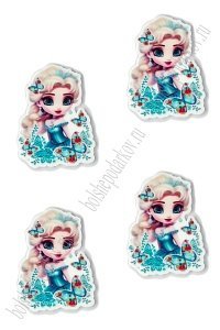 Кабошон-вырубка &quot;Мультик&quot; 2,7*3,5 см (10 шт) SF-6034, №46