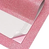 Фоамиран глиттерный самоклеющ. А4 (10 листов) SF-1957, розовый №005